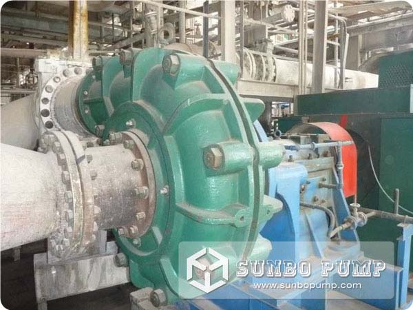 HS Centrifugal Slurry Pump Work in Tunisia Phosphate Factory